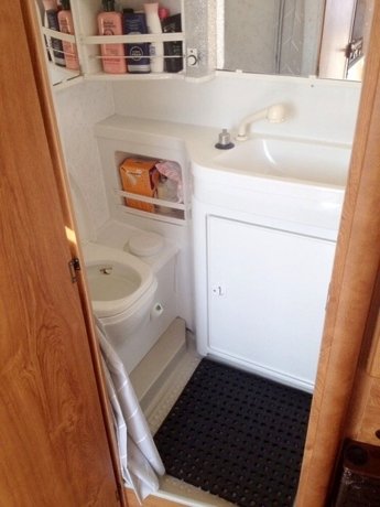 Rental A-class motorhome