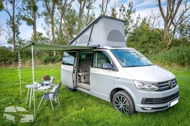 Furgoneta camper Volkswagen T6 California Ocian Edition En alquiler en Wickendorf