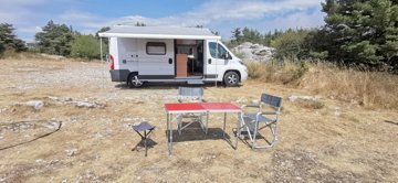 Converted van Hymercar Grand Canyon For rent in Mougins