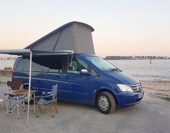 Van Mercedes Viano Marco Polo en location à Lorient