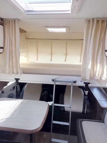 Rental A-class motorhome