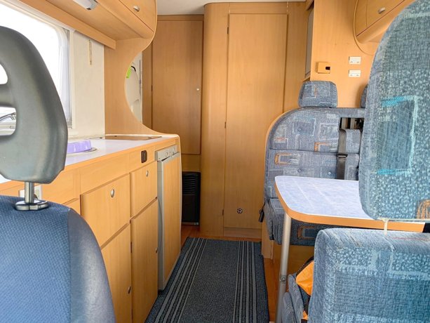 Vermietung von Alkoven Wohnmobil