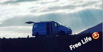 Fourgon aménagé Fiat H1 en location à Arrecife