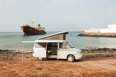 Furgoneta camper Westfalia California T4 Westfalia En alquiler en Teguise