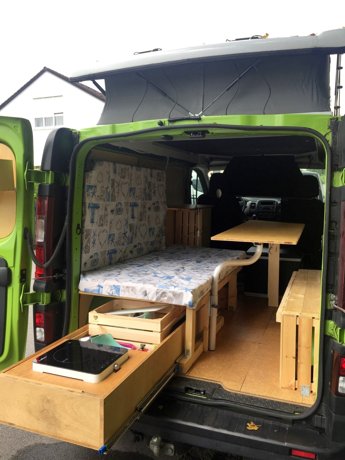 Location du Fourgon aménagé