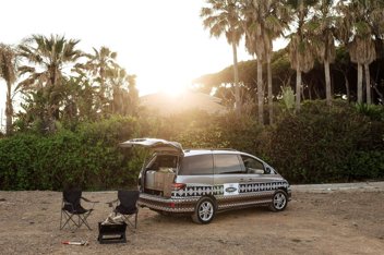 Caravana Toyota Previa En alquiler en Málaga