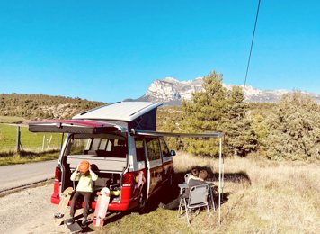 Campingbus Volkswagen CALIFORNIA BEACH CAMPER zu vermieten in Aragón