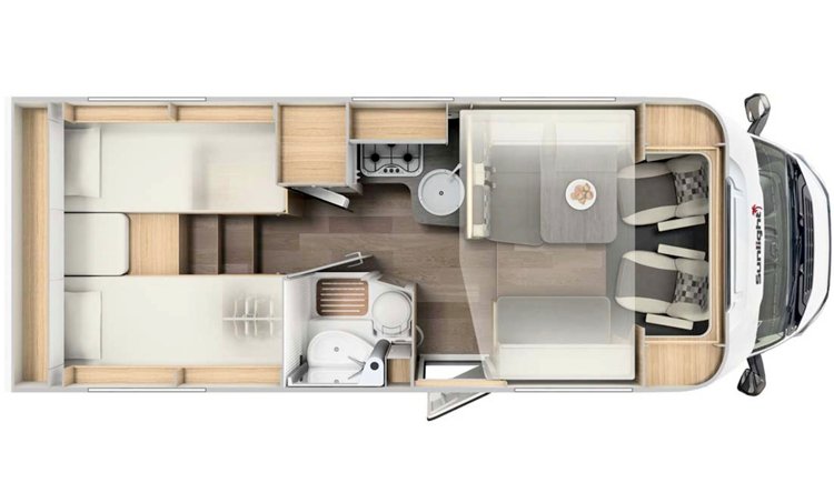 Location du Camping-car Profilé