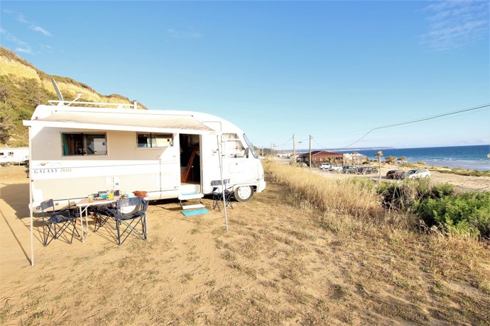 Rental A-class motorhome