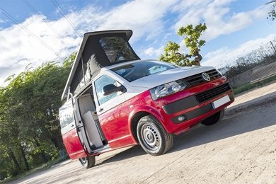 Campervan VOLKSWAGEN TRANSPORTER em aluguer em Ajalvir