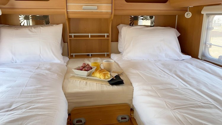 Rental A-class motorhome