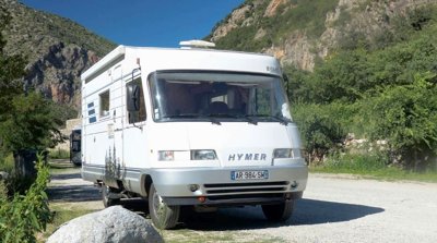 Camping-car Intégral Hymer 564 en location à Biarritz