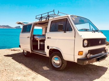 Van Volkswagen Volkswagen T3 en location à Ibiza