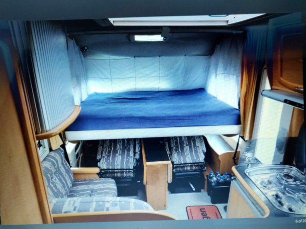 Rental A-class motorhome