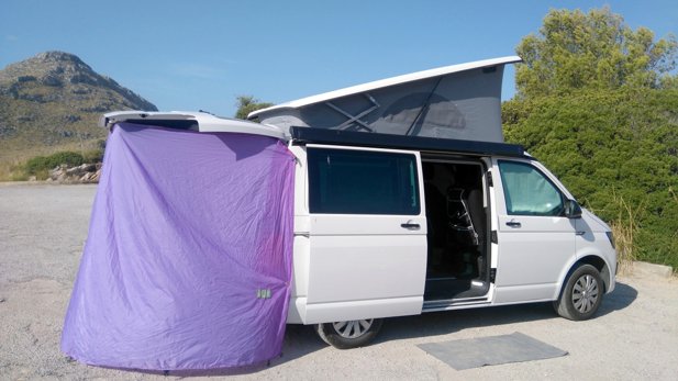 Aluguer de Campervan Volskwagen California Beach