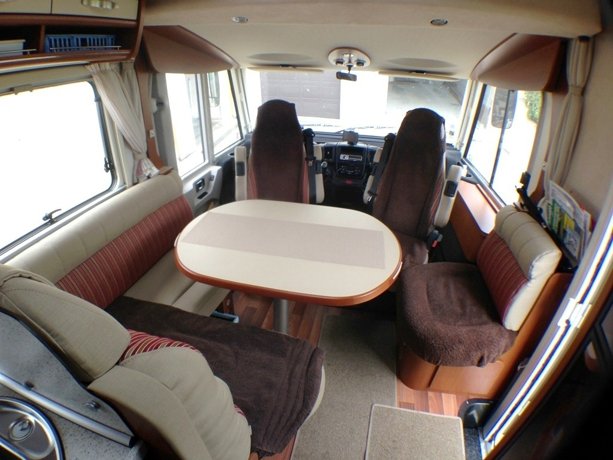 Rental A-class motorhome