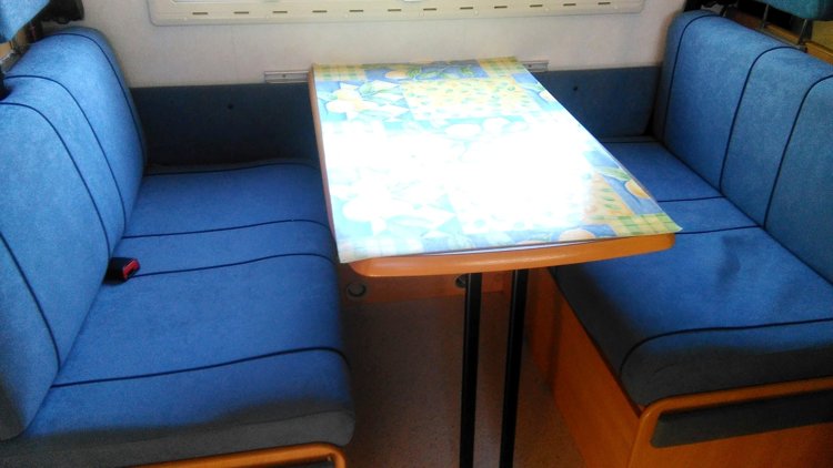 Rental A-class motorhome