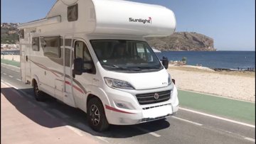 Wohnmobil Alkoven Sunlight A 72 zu vermieten in València