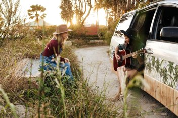 Van Toyota Previa condiviso a Sevilla
