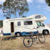 Coachbuilt motorhome Rimor Blue Camp rental