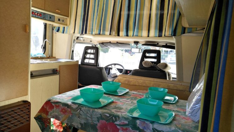 Aluguer de Autocaravana capucino Fiat Granduca