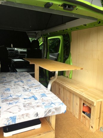 Location du Fourgon aménagé