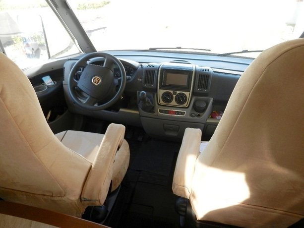 Rental A-class motorhome