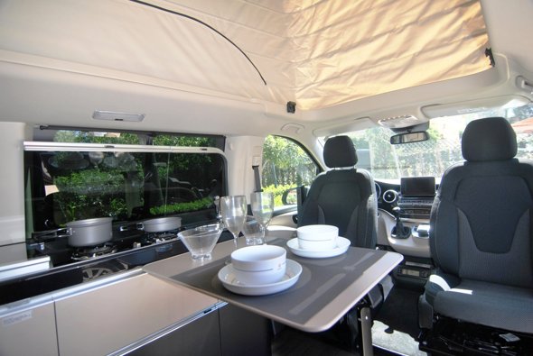 Aluguer de Campervan Mercedes Marco Polo