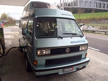 Van Volkswagen T3 Westfalia Atlantic Te huur in Weindorf