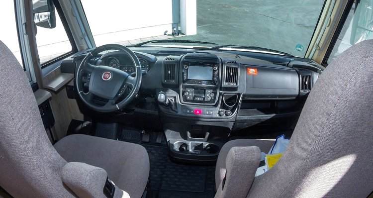 Rental A-class motorhome