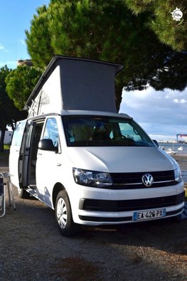 Aluguer de Campervan Volkswagen California T6 Coast