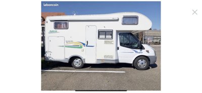 Camper Mansardato Ford Transit 2,2 l 140 ch condiviso a Monthou-Sur-Bièvre