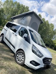 Furgoneta camper Ford Custom 2,0 l 130 ch En alquiler en Saint-Firmin-Des-Prés