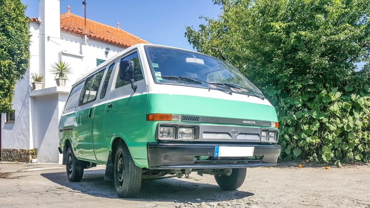 Aluguer de Campervan Nissan Vanette