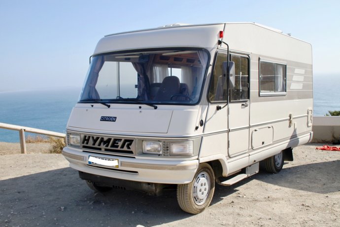 Rental A-class motorhome