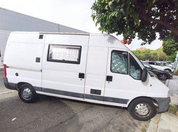 Camper gran volumen Fiat Ducato 2,3 l JTD 130 ch. En alquiler en Sevilla