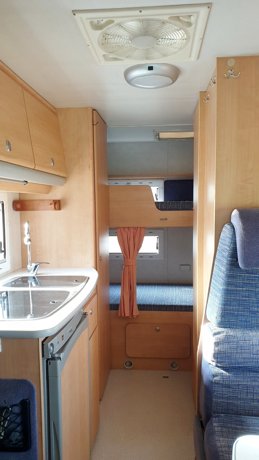 Vermietung von Teilintegriertes Wohnmobil