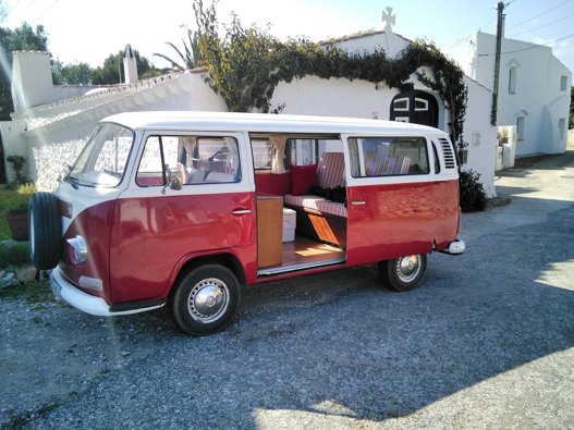 Aluguer de Campervan Volkswagen T2