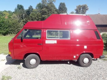 Campingbus Volkswagen T3 zu vermieten in Überlingen