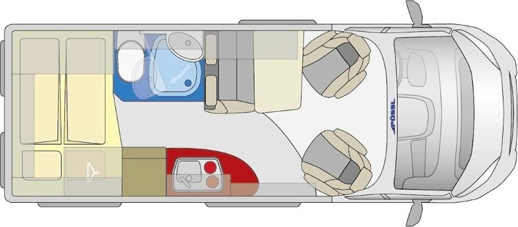 Rental Converted van