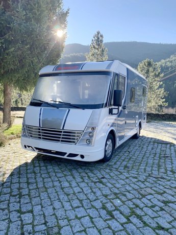 Rental A-class motorhome