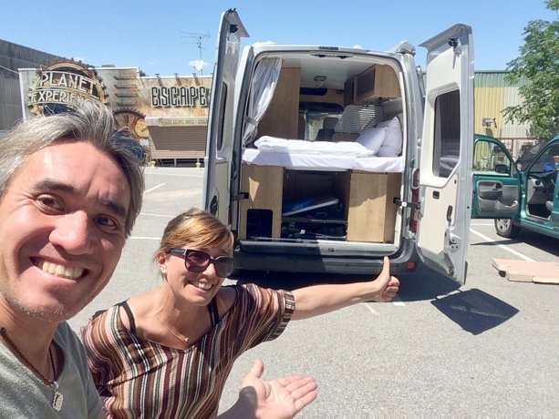 Rental Converted van