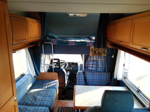 Aluguer de Autocaravana capucino Fiat Ducato Mcluis 560