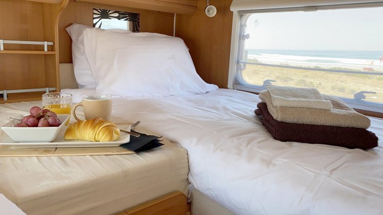 Rental A-class motorhome