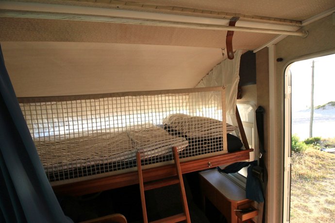 Rental A-class motorhome