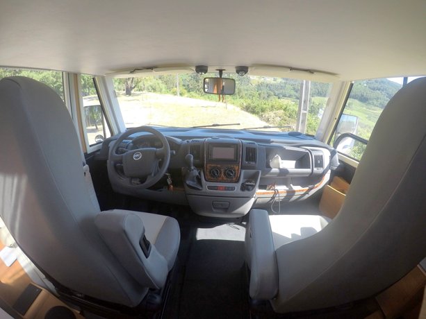 Rental A-class motorhome