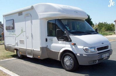 Halfintegraal camper Ford Vilamobil Olympia 565 Te huur in Port De Piles