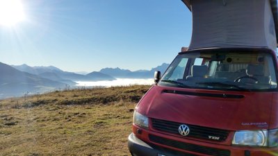 Furgoneta camper Westfalia T4 En alquiler en Aouste-Sur-Sye