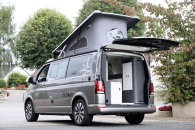 Van Westfalia Kepler One en location à Le Triadou