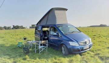 Van Westfalia Viano Marco Polo en location à Lorient